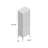 Gray Wash Solid Wood 2 Door Accent Cabinet