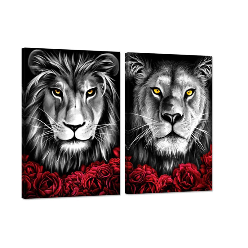 2 Piece Wrapped Canvas Print