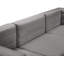 Canapé modulaire réversible en velours 95 po Enso-447617601