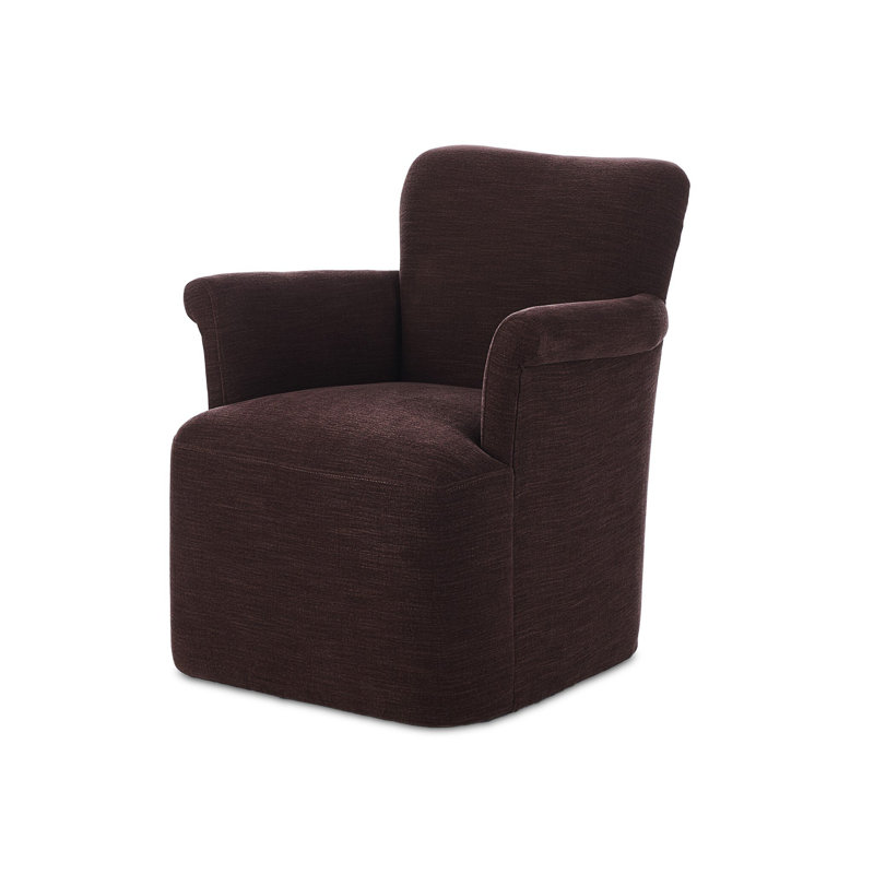 Camellia Swivel Chair, Laughlin Plum