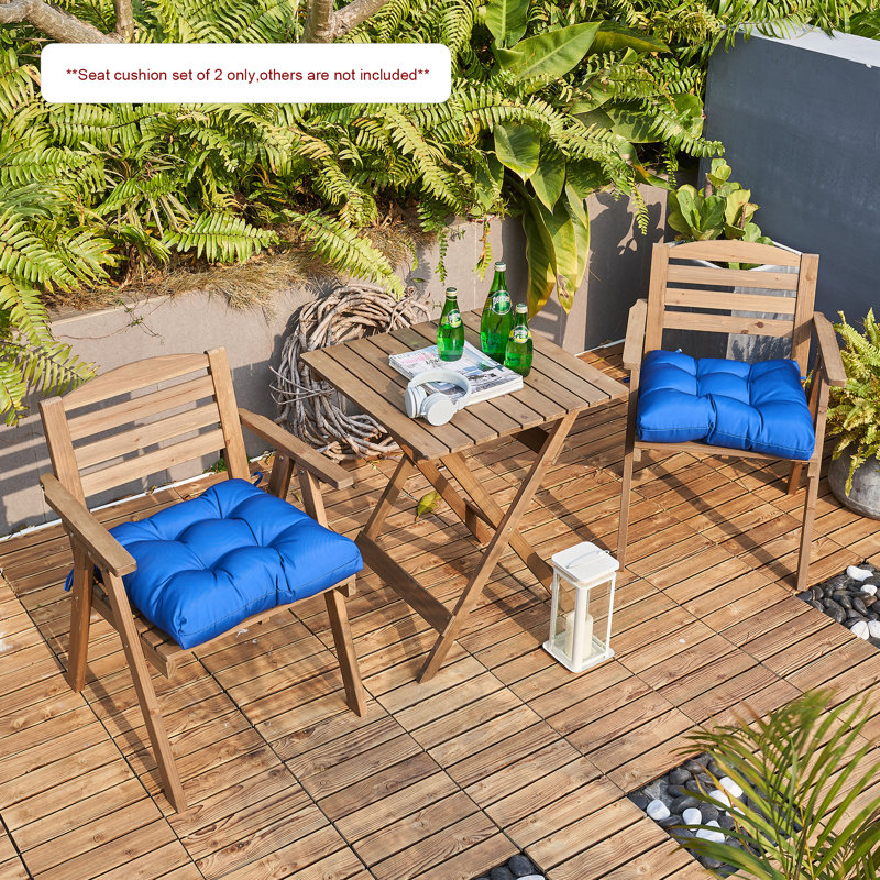 Outdoor 3.9'' Seat Cushion, Navy Blue