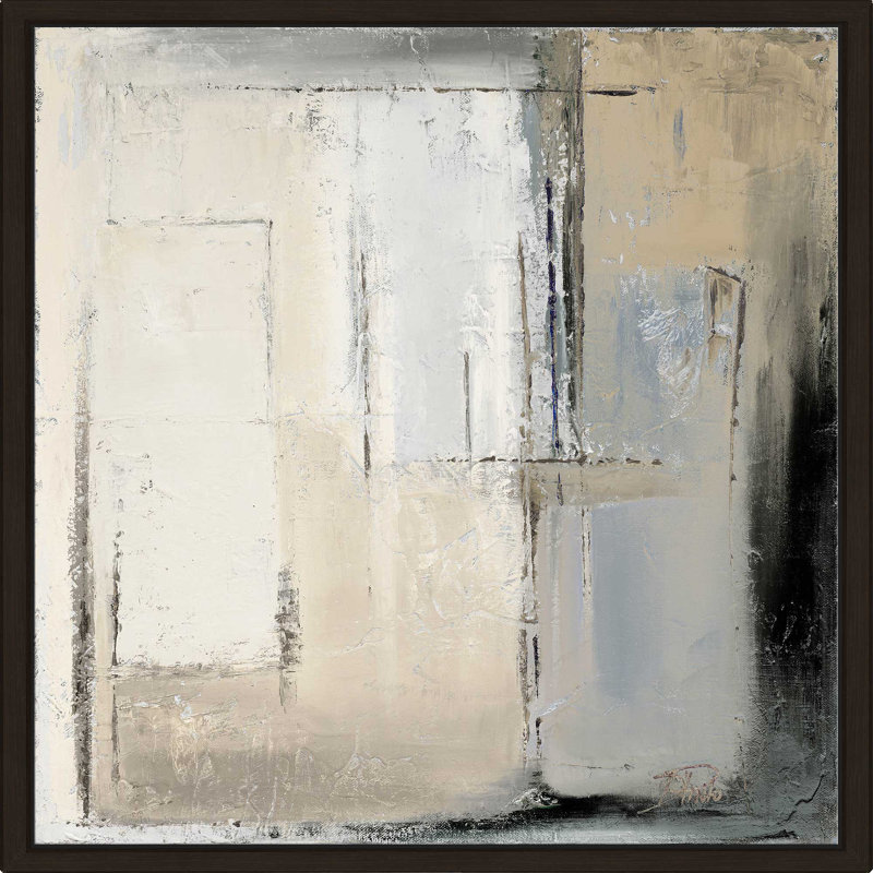 «Winter Dusk II», reproduction d'art sur toile encadrée, H 21,5 po x l 21,5 po x P 2 po