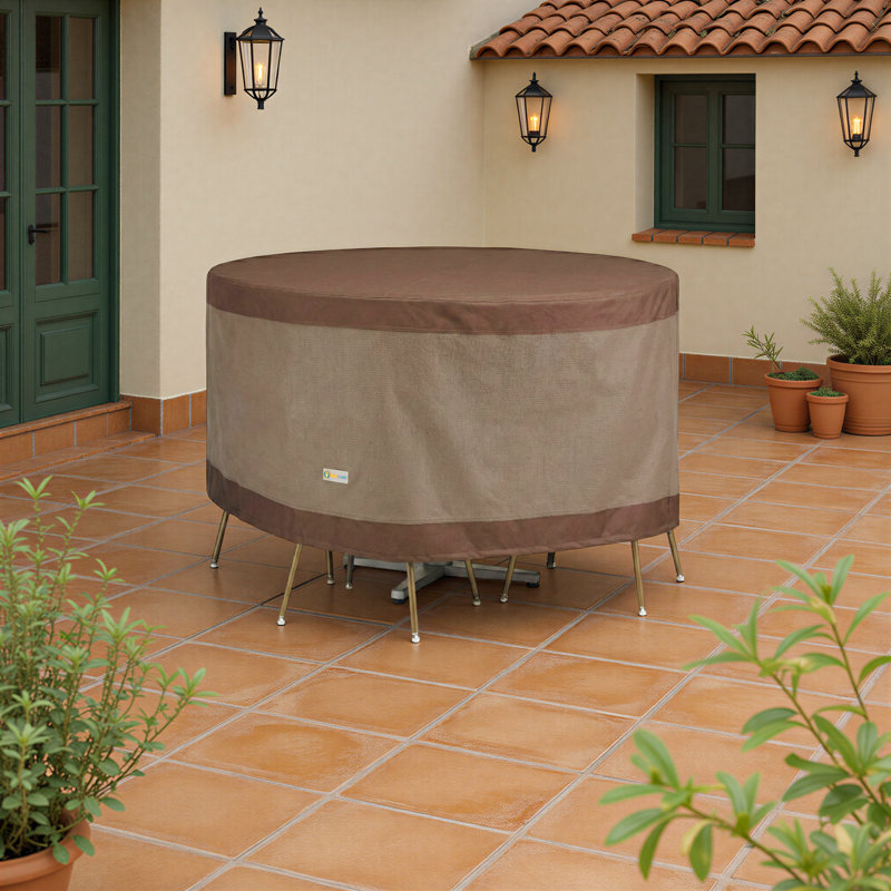 Ultimate Waterproof Outdoor Table & Chair Set Cover, 29" H x 56" W x 56" D