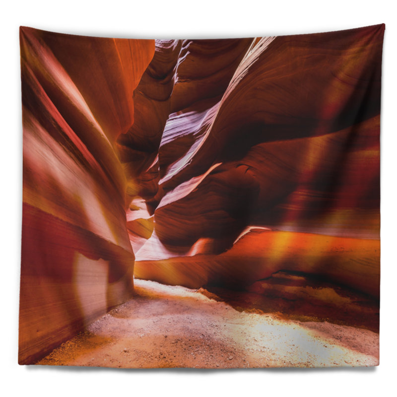 Tapisserie à couper le souffle Antelope Canyon, H 32 po x l 39 po