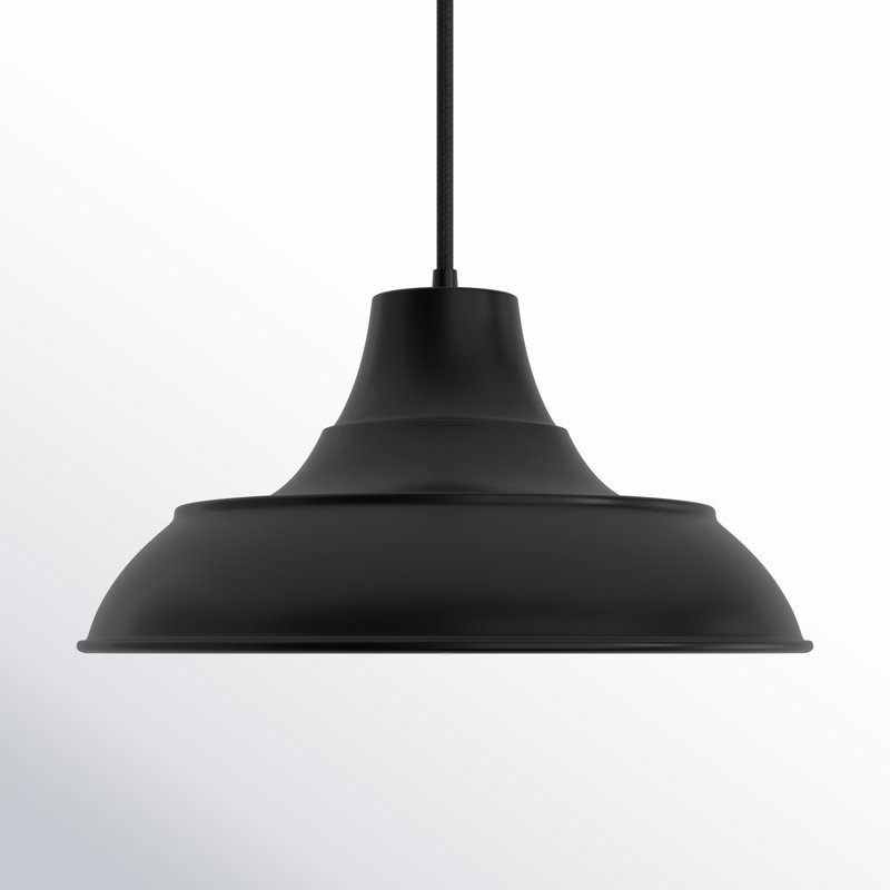 Luminaire suspendu en dome à 1 lumière