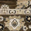 Tapis brun / brun clair en laine Kuester-1270638284