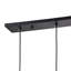 Luminaire suspendu cylindrique pour îlot de cuisine à 3 lumières Grasston