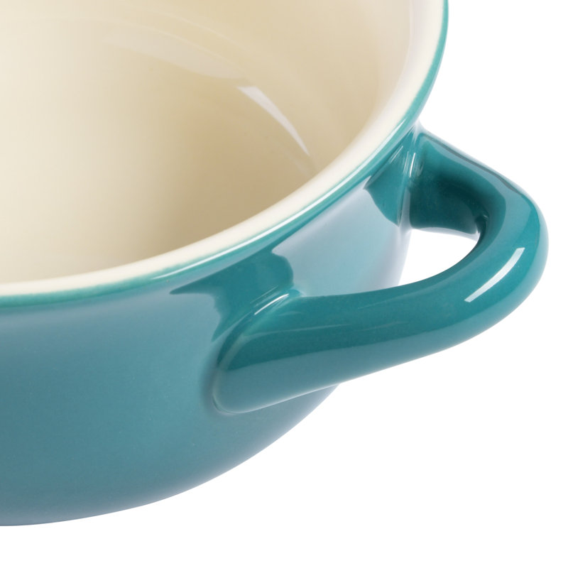 2 Piece Soup Bowl Set, Teal