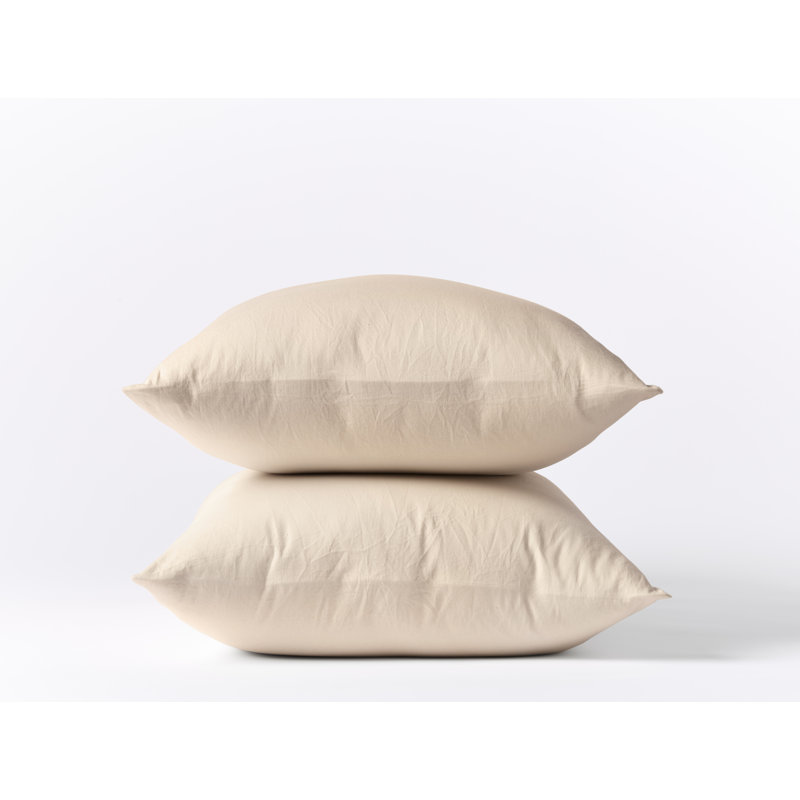 Cloud Soft Organic Sateen Pillowcase, Standard/Queen Pillowcase, Gulf