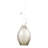 Modern Speckled Glass Statue Decorative Object for Home Decor - Sculptural Tabletop Accent for Living Room or Console Decoration - Clear & Frost-405987111