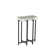 Ayvaz 24'' Tall Genuine Marble Top End Table