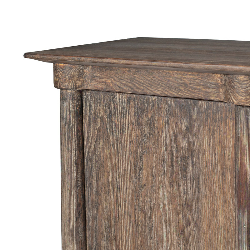 Alcott Cabinet-Distressed Cocoa Pine