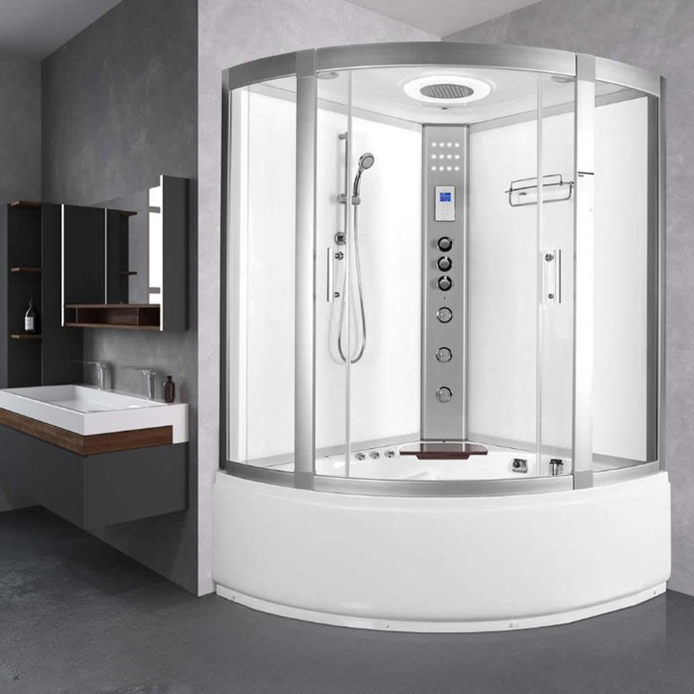 Vidalux Lisbon 1350 Steam Shower Whirlpool 1350 x 1350