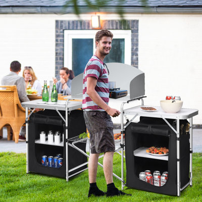 Brenea 172cm Rectangular Portable Folding Table