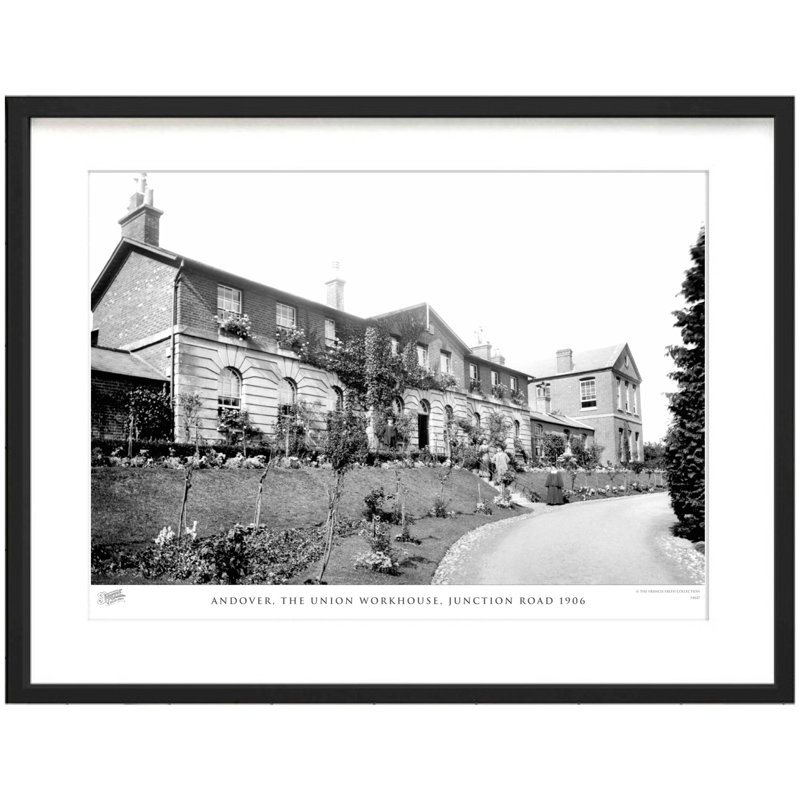 Andover, The Union Workhouse, Junction Road 1906 by Francis Frith - Single Picture Frame Print, 40cm H x 50cm W x 2.3cm D