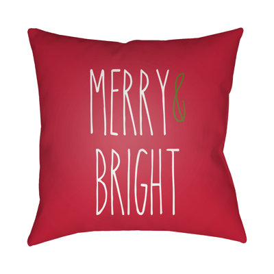 Outdoor Reversible Throw Pillow