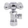 5/8" x 3/8" OD x 15" Corrugated Faucet or Toilet Supply Line with Cross Handle Angle Shut Off Valve
