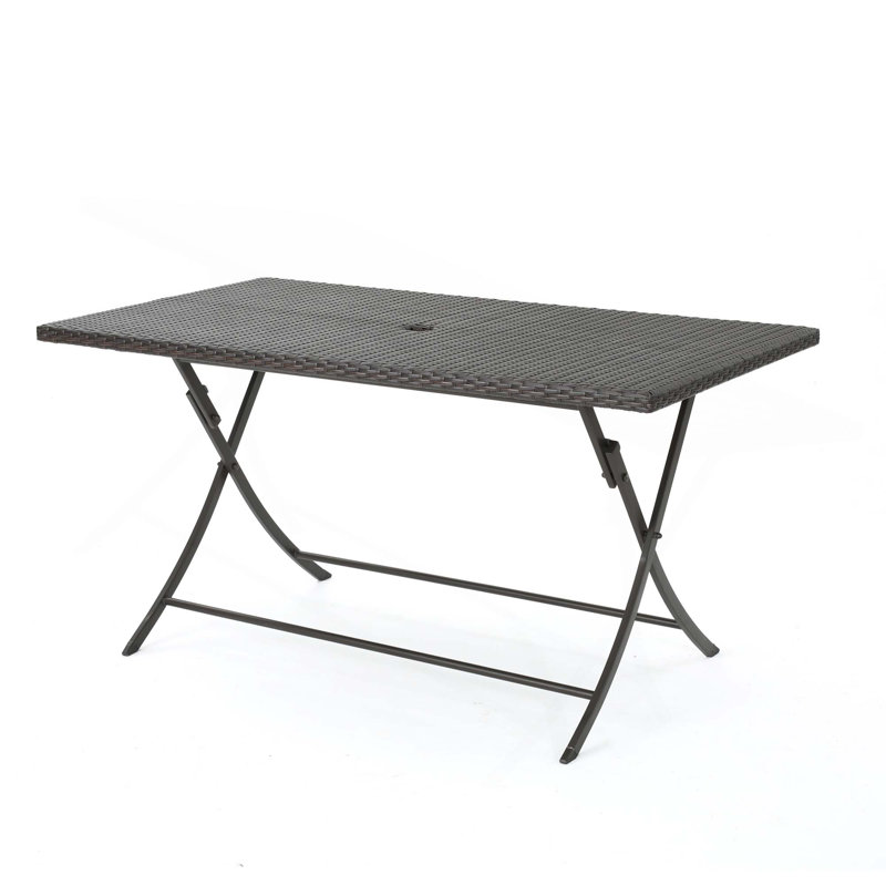 Riad Rectangle Foldable Dining Table
