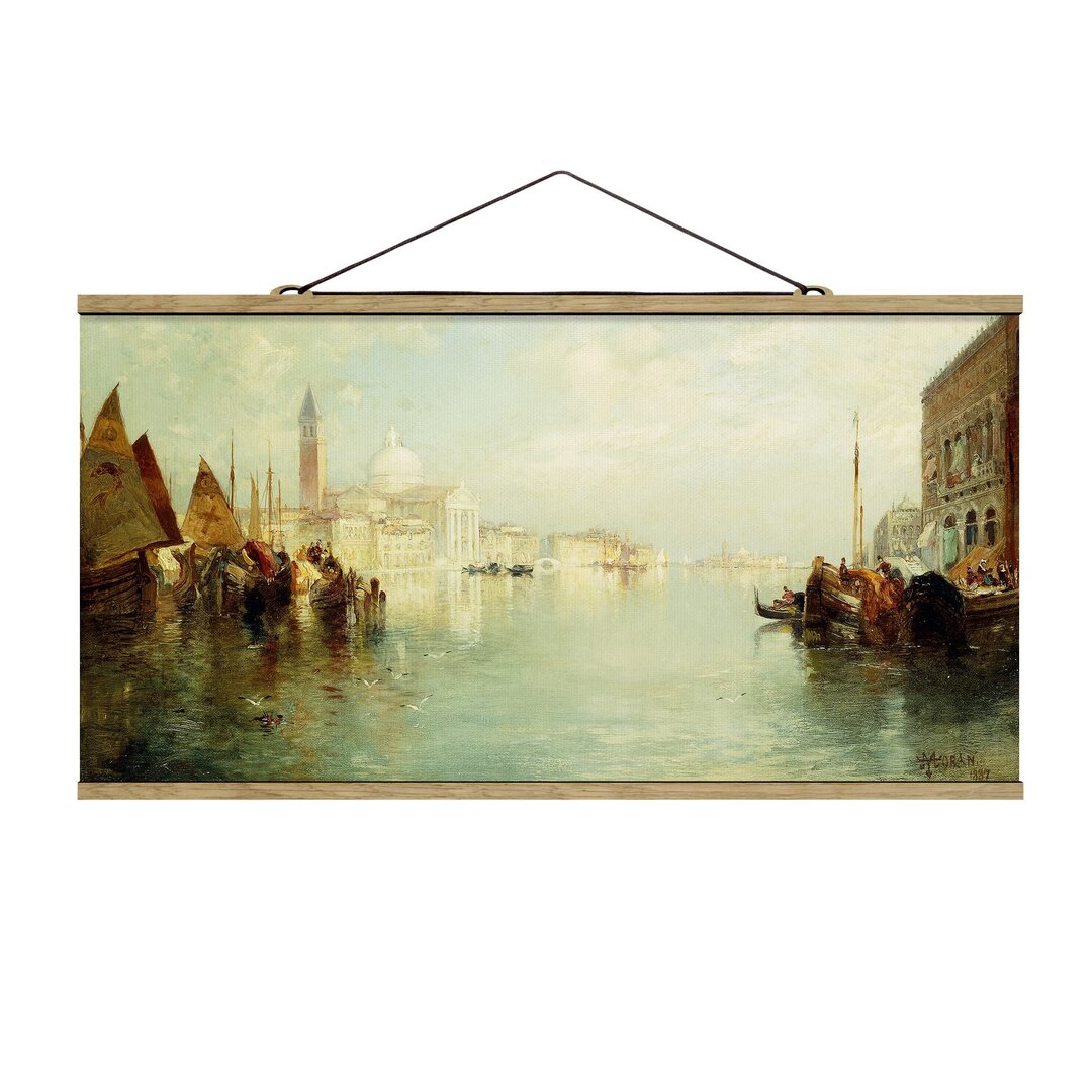 Stoffbild Grand Canal von Thomas Moran