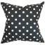 Coussin 18 x 18 à pois noir et blanc-1604803254-1604803261
