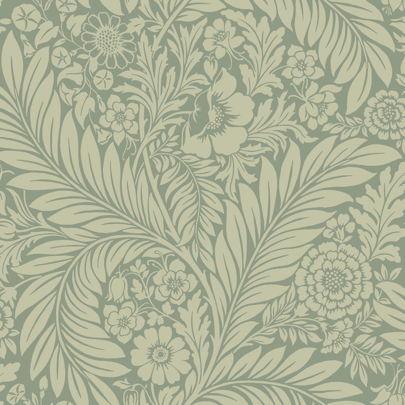 Papier peint Florence, Green