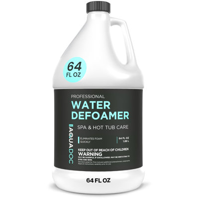 Anti-mousse pour spa AquaDoc - Anti-mousse pour spa - 64 oz - Anti-mousse anti-mousse pour spa - fabriqué aux États-Unis