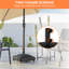 5.39kg Umbrella Base with Wheels