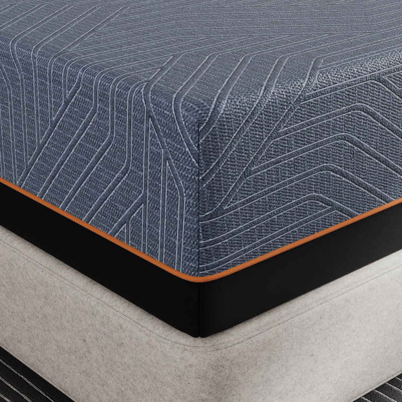  Matelas en mousse à mémoire de forme mi-ferme 14 po, Simple extra long