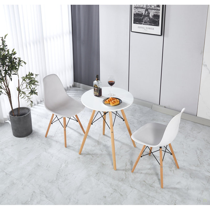1 table + 2 chaises, 3 pièces / 1 ensemble, ensemble repas, table à manger, table de bureau, table basse, ensemble de chaises de salle à manger moderne