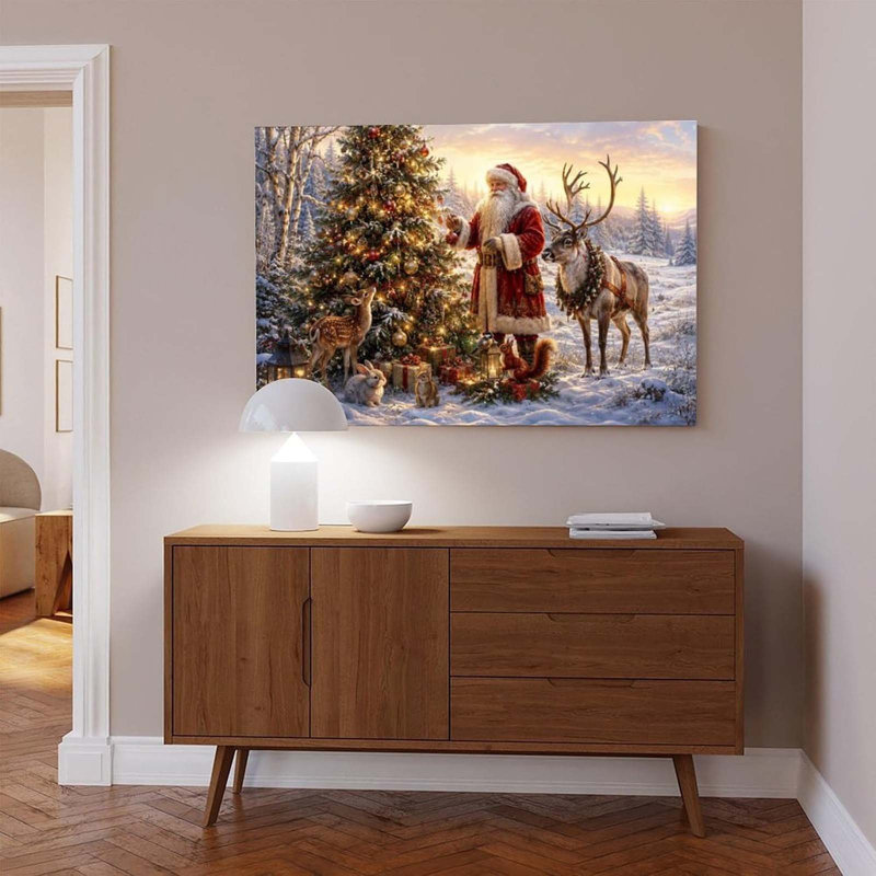1 Piece Wrapped Canvas Wall Art