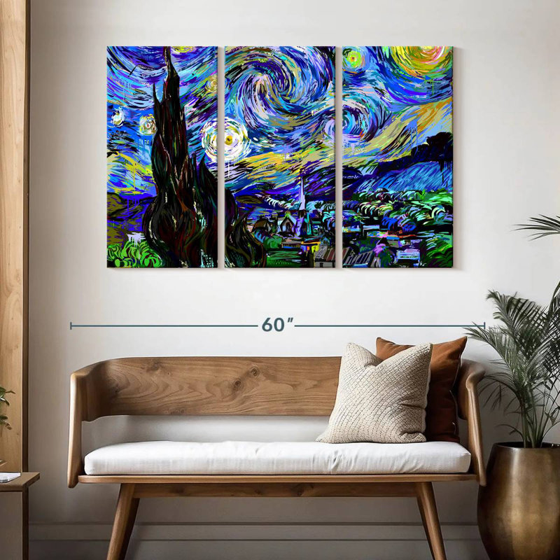 Avery Starry Night 2019, 32" H x 50" W