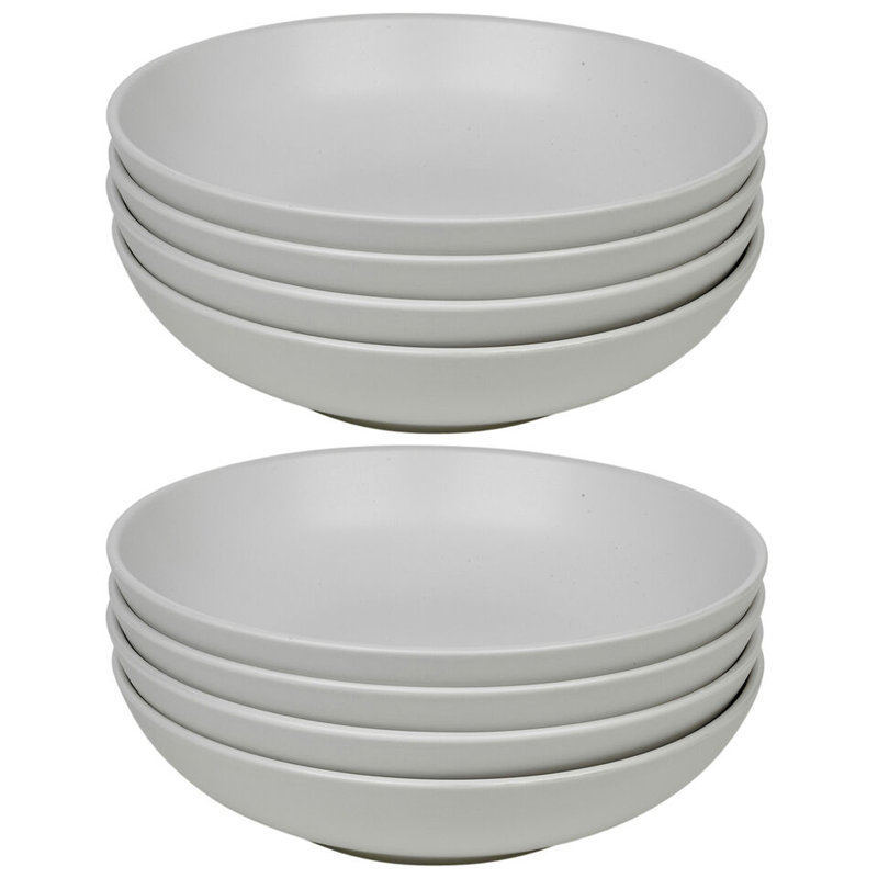17 Stories Ceramic Serving Bowl, Grey