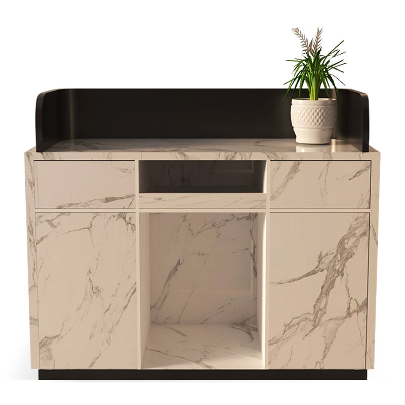 Bureau de réception rectangulaire Modern