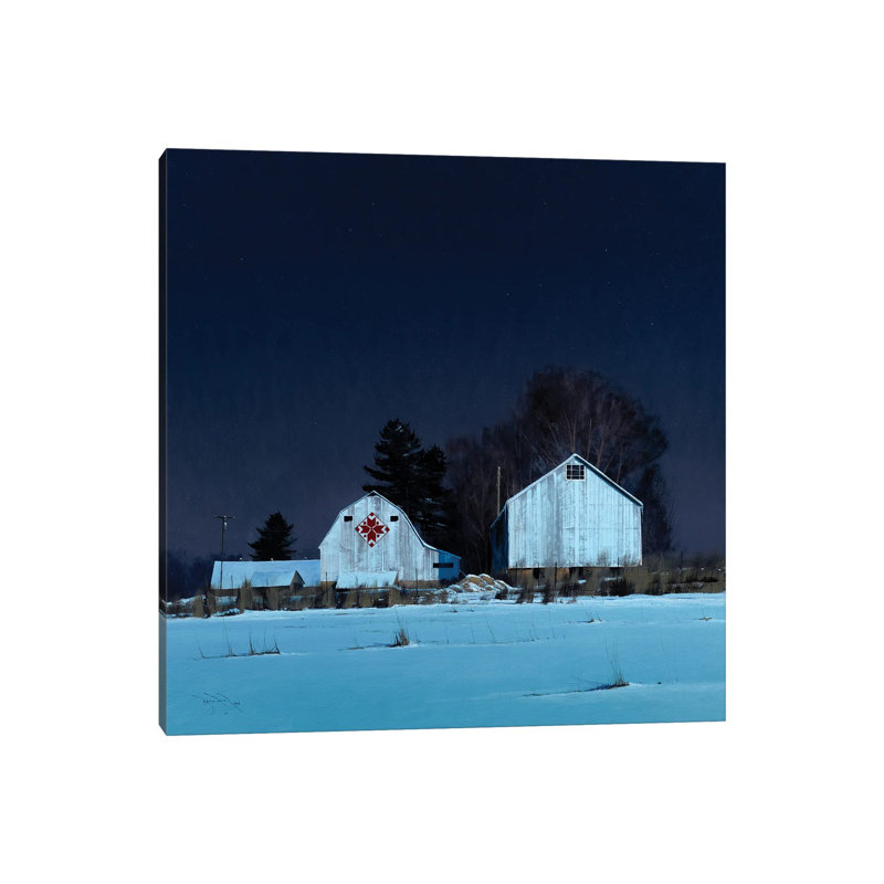 Buffalo County Nordic Star by Ben Bauer - Wrapped Canvas Print, 45.72 cm H x 45.72 cm W x 1.91 cm D