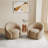 Aunna Upholstered Swivel Barrel Chair-1772645438