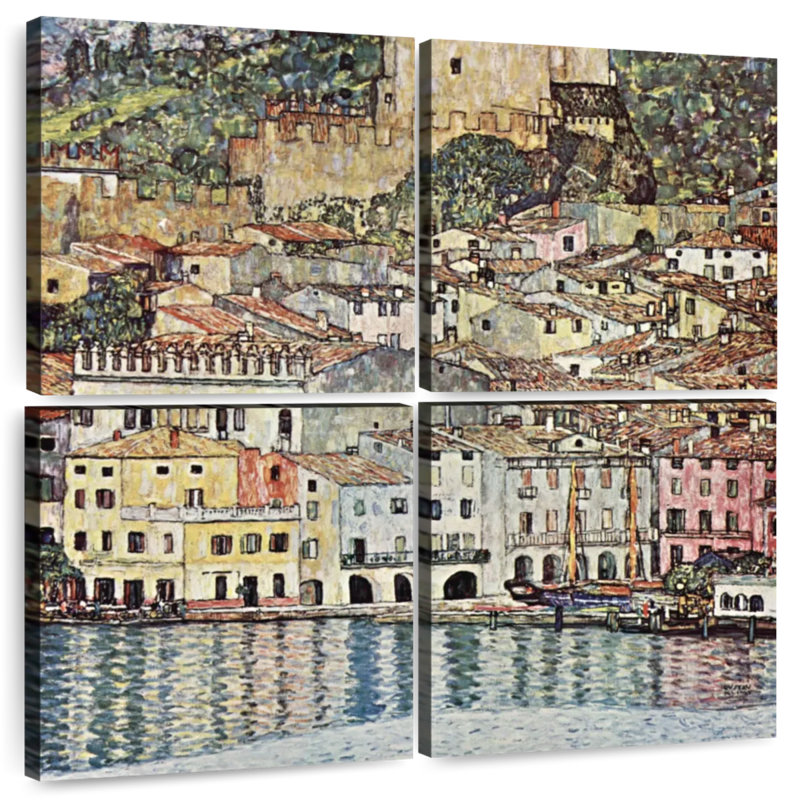 Gillard Malcesine sur le lac de Garde 1913
