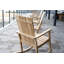 Chaise berçante d'extérieur en bois massif Gatesville
