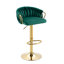 Christal Swivel Upholstered Adjustable Height Counter Stool-88074952