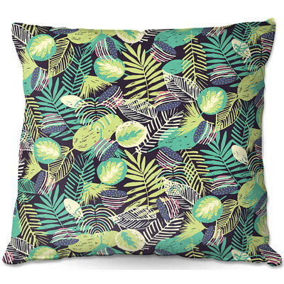  Jungle Square Pillow Cover and Insert