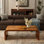 Table basse en bois massif de 48 po Jaxom
