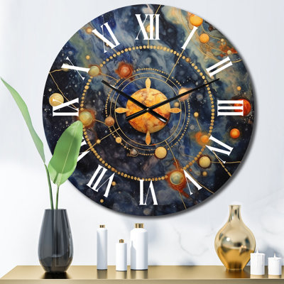 Metal Wall Clock