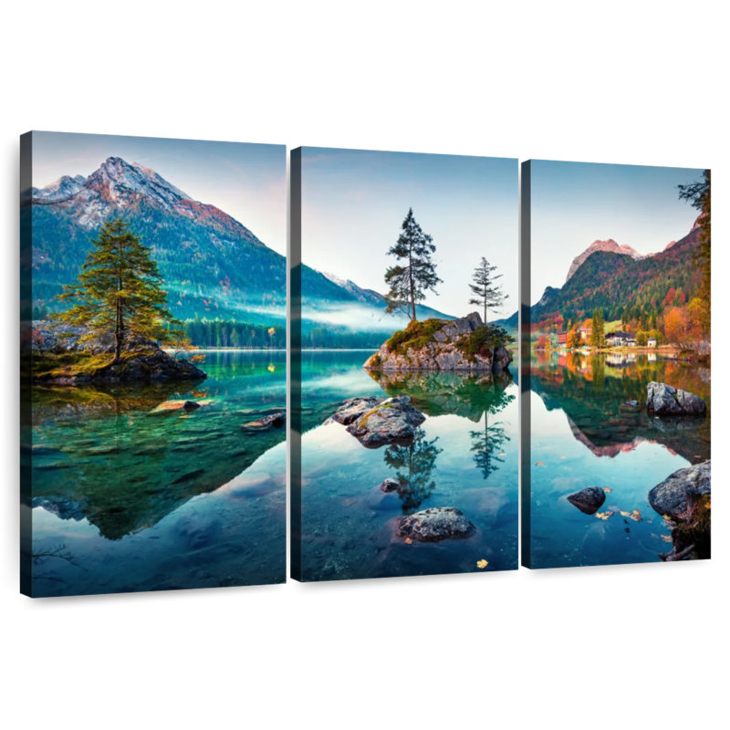 Alvord Bavarian Alps, 20" H x 33" W
