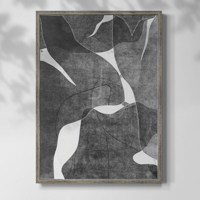 «Night Bloom III», reproduction encadrée - bois massif