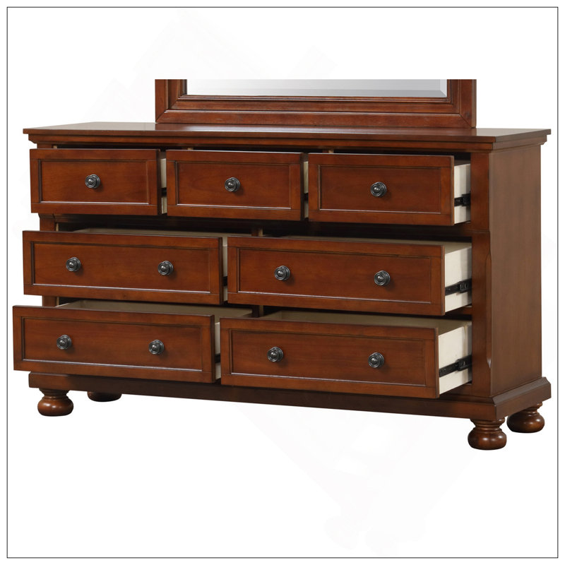 Commode Meade, cerise