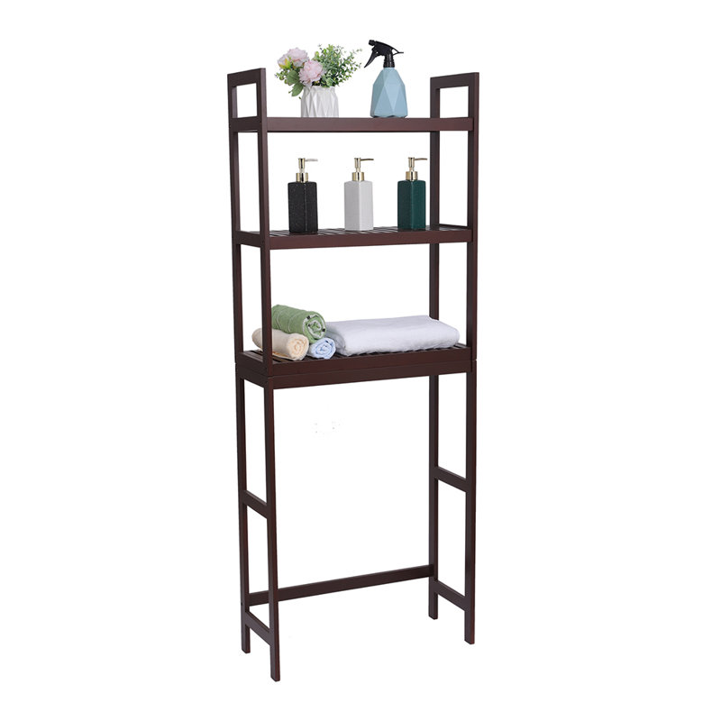 Étagère de salle de bain Bamboo, Brun