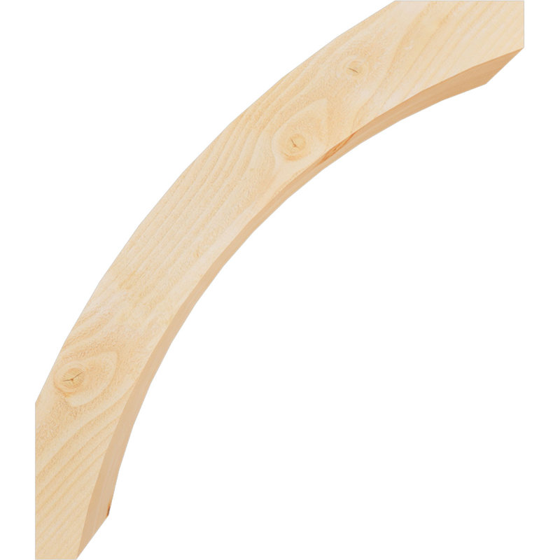Genouillère Thorton, Sapin Douglas de 6 po (sciage brut), 28 po X P 32 po H