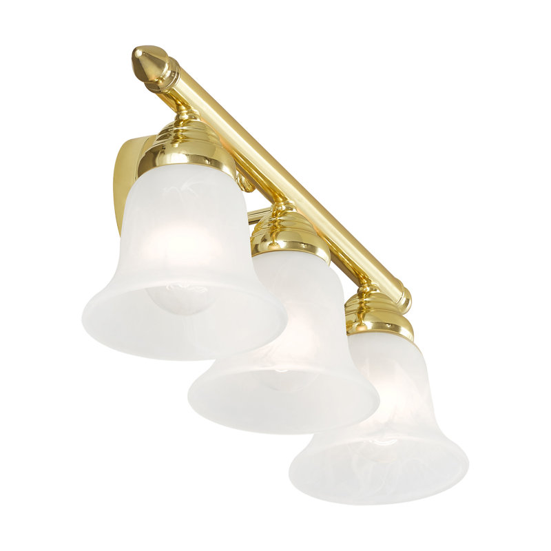 Hardin 3 - Light Dimmable Vanity Light, Polished Brass