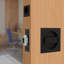 Pocket Door Hardware- Privacy with Finger Edge Pull-55815064
