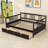 Wooden Daybed with 2 Drawers-508432287-508432280