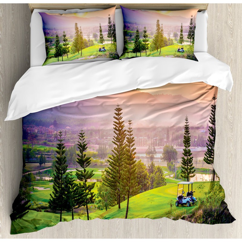 Farmhouse Farmhouse / Country Polyester Duvet Cover, King